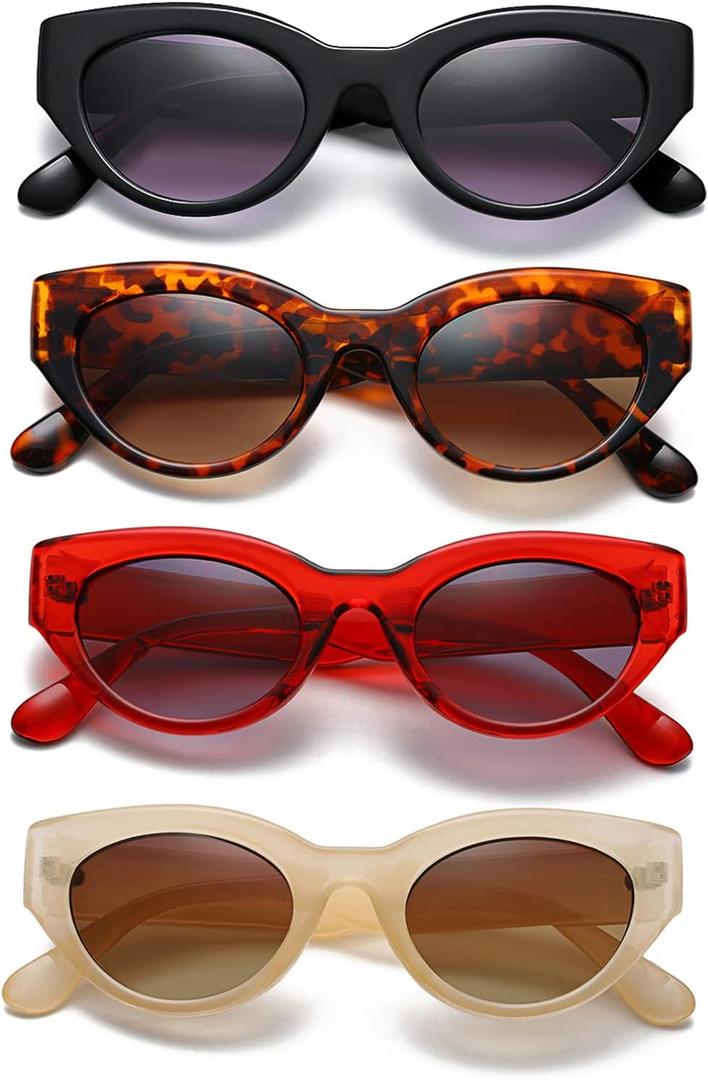 Bevi Ladies Cateye Classical Full Reading Sunglasses with Flexible and Strong Temple Eyewear Readers for Women