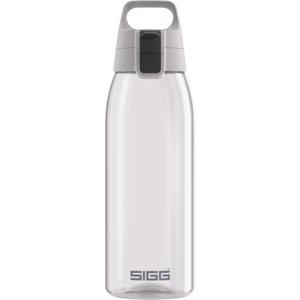SIGG - Total Color - Refillable Sports Water Bottle - Tritan - Carbonated Drinks - Dishwasher Safe - BPA Free 20Oz, 34Oz (33.8 Ounces, Transparent)