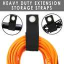 KOFANI Steel Garage Storage Hooks - 16 Pack Anti-Slip Coating, Heavy Duty Wall Mount Hooks for Hanging Bike, Ladder, Garden Tools