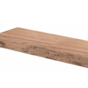 FLOATING SHELF BROWN COLOR DIMENSIONS 24 BY 8.5 BY 3