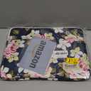 Canvaslife White Rose Patten Laptop Sleeve 14 inch 14.0 inch Laptop Case Bag