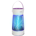 Bug Zapper, Indoor and Outdoor UV LED Mosquito Zapper Trap with Fan, Portable Electric Fly Trap with Easy-Empty Tray