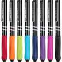 Mr. Pen- Retractable Gel Pens, 3Pack, Vibrant Barrels, Fast Dry, Colorful Ink Gel Pens Fine Point 0.7mm