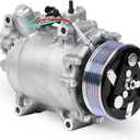 CO 4920AC, A/C Compressor with Clutch Compatible with 2007-2015 Honda Civic CRV & Acura ILX RDX, Air Conditioning Compressor Replacement Part | New, OE: 38810RWCA03, 38810RZYA0, 138900R5AA02, etc.