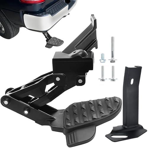 ASOPARTS Rear Bed Step Compatible with 2019 2020 2021 2022 2023 2024 Dodge Ram 2500 3500 Retractable Bumper Tailgate Step # 82215842AE 82215842AC 82215842AD 82215842AH