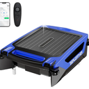 2025 Upgrated Large Solar Pool Cleaner Robot with Remote & APP Control, Pool Skimmer with Dual Charging Modes, Automatic Pool Cleaner with Salt Resistant Durable Motor
