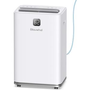 150 Pints Dehumidifier with Pump, 8000 Sq.Ft Dehumidifier for Basement with Drain Hose & 2.11 Gal Water Tank, Large Dehumidifiers for Large Room Warehouses Commercial and Home (150 pint)