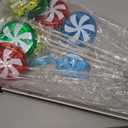 4 Pcs Upgraded Solar Christmas Decorations Outdoor Candy Cane Lights, 8 Modes 32 LED Solar Christmas Pathway Lights,Xmas Waterproof Solar Firefly Lights for Garden/Patio/Lawn