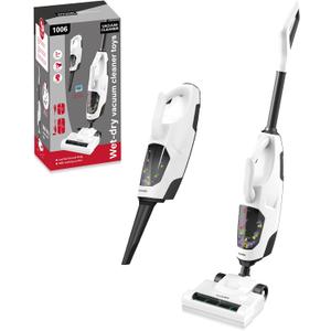 Kids Real Vacuum Cleaner Toys 2 in 1 Function of Blowing and Sweeping Cordless Interactive Vacuum with Real Suction Birthday for Boys Girls Ages 3-5 4-8
