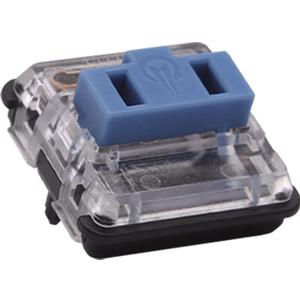 Kailh PG1350 Choc V1 Low Profile Keyboard Switches, 5-Pin 20-70gf, Kailh Choc V1 Switch clicky&Linear and Tactile for Chocolate Mechanical Gaming Keyboard, Built-in LED Slot (Light Blue-35Pcs)