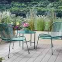 Manon 3PC Set Green Yard Chair And Table Set