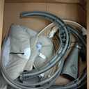 Momcozy 2-in-1 Electric Baby Swing, Dual-Arm Support System & Parent-Inspired Motions, Convertible to Toddler Seat up to 66 lbs, Adjustable Height, Lightweight, Khaki