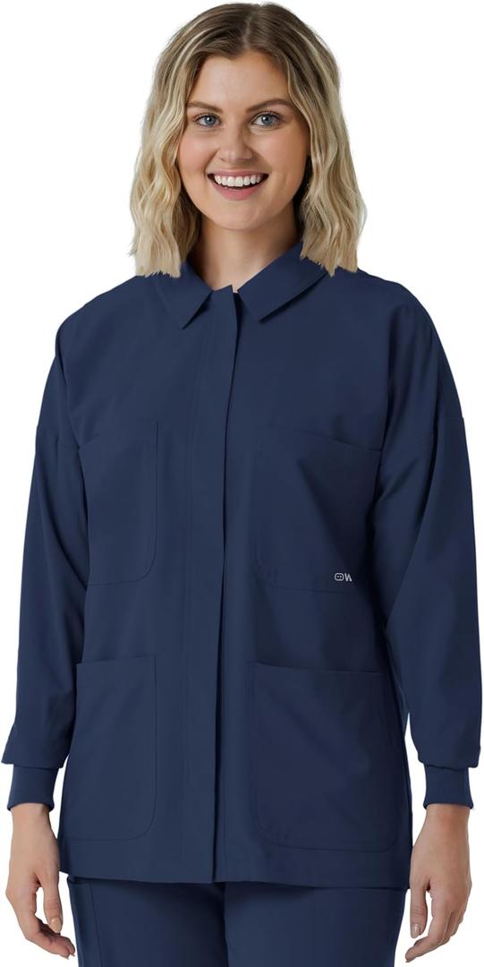 Wink womens Jacket (Small, Navy)