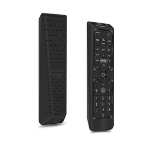 Silicone Protective Case for XFinity XR15 Voice Control Remote, Compatible Case Holder with Shock Bumper and Battery Cover - Black