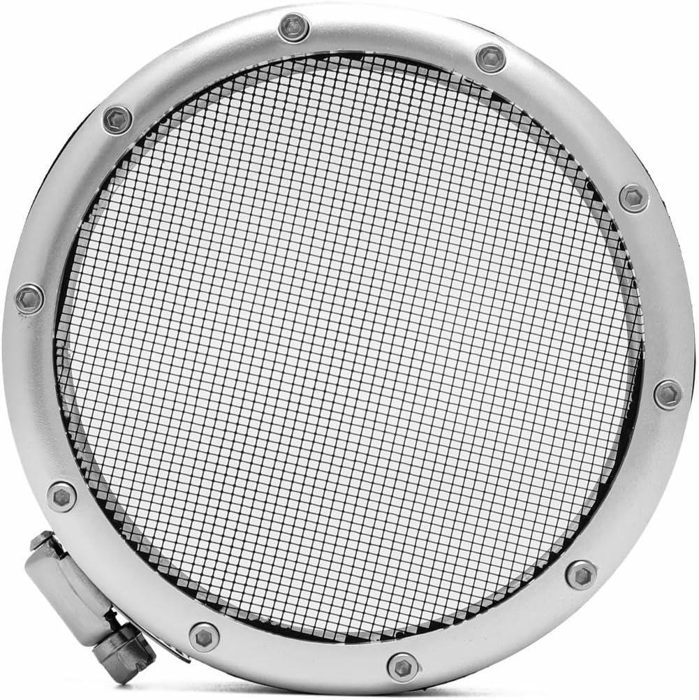 4" Turbo Inlet Grill Protector Guard Turbocharge Screen Mesh Air Inlet Filter Cover (4 inches / 102mm)