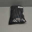 VidaFete 1 Pack 90inch Round Tablecloth Polyester Table Cloth, Stain Resistant and Wrinkle Polyester Dining Table Cover for Kitchen Dinning Party Wedding Rectangular Tabletop Buffet Decoration(Black)