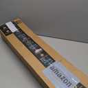 Kitchen Rugs Home Doormats 17X29X0.12 Inch Pet Mats Non Slip Waterproof Easy Cleaning Stain Resistant Rolled Packed (Light Grey)