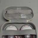 Momcozy Breast Pump Hands Free Mobile Style | M6, Wearable Breastfeeding Electric Breast Pump Ideal Rhythm More Milk, DoubleFit Flange More Fit & Discreet with 3 Modes 9 Levels, 24mm - 2 Pack Cozy Red