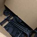 PASAMIC Collapsible Wagon 220 lbs, Heavy Duty Wagon Carts Foldable, Portable Wagons for Groceries, Beach Cart with All-Terrain Wheels & Drink Holders, Utility Wagon for Shopping, Sports, Camping,Black