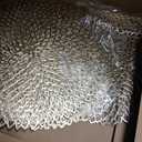 Sieral 24 Pcs Vinyl Placemats Bulk Round 15 Inch Hollow Out Leaf Design Metallic Table Placemats Pressed Charger Plates for Wedding Birthday Party Holiday Fall Home Dining Table Settings (Gold), Large