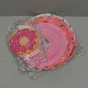 Hortsun 19 Pcs Donut Birthday Party Decorations Lanterns Hanging Donut Theme Decor Paper Lanterns Honeycomb Decorations Sweet One Birthday Party Supplies Donuts Decor Candy Ice Cream(Pink)