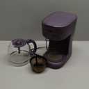 bella 12 Cup Programmable Coffee Maker, Plum 