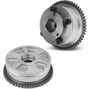 24350-2E700 24370-2E020 Intake & Exhaust Timing Camshaft Sprocket CVVT Gear Compatible with Hyundai Elantra Kona Veloster 2017-2021, Kia Forte Soul Seltos 2.0L 2017-2022