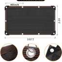 Shade Cloth - Garden Shade Mesh Netting with Grommets,Outdoor Sun Shade Cover for Pergola Patio Plants Greenhouse Chicken Coop Black Shading Rate 70% (8X10FT)