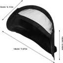 8 x Car Phone Sun Shade Dashboard Sunshield with Silver Coated Fabric Heat Protection for Cars Trucks Suvs Cell Phone Sun Protection