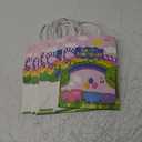 6pcs Pink Pig Party Favor Bags, Cute Pig Birthday Party Favor Bags with Handles for Pink Pig Birthday Decorations