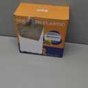 N9R 30PCS Disposable Plastic Bowls with Gold Rim, 12 oz Fancy White Plastic Bowls, Premium Dessert Salad Bowls Perfect for Party, Wedding and Everyday Use