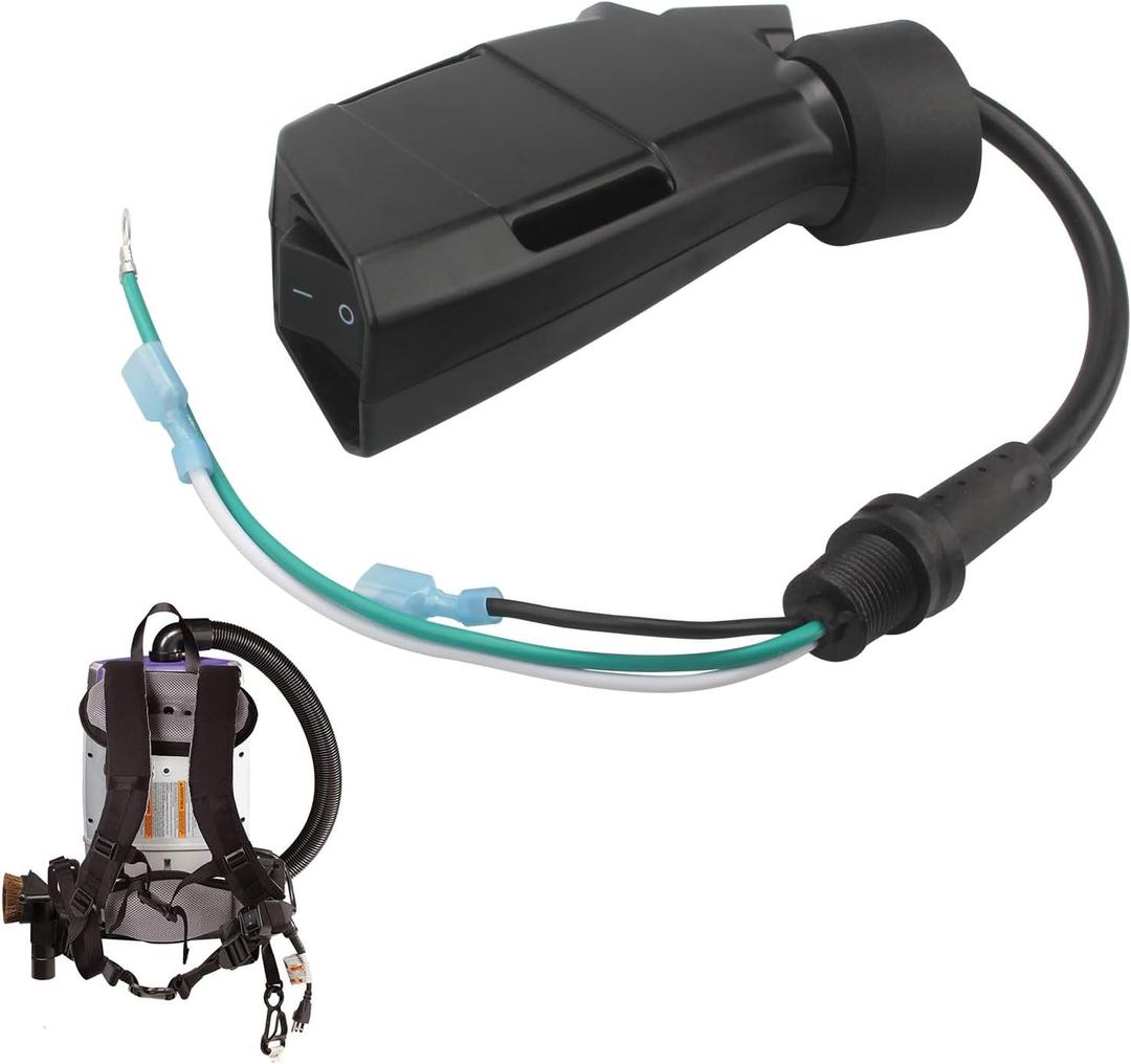 Switch Box Full Assembly for ProTeam 836225, Compatible with Super Coach Pro 10 Parts & Super Coach Pro 6