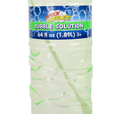 Sunny Days Entertainment Bubble Solution Refill with Wand 64oz Non Toxic (1/2 Gallon), Kids Easy Grip Bottle Refill for Bubble Machine, Bubble Wands, Bubble Toys
