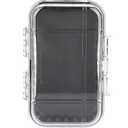 Waterproof Storage Case, Outdoor Sports Survival Equipment Sealed Box Dustproof Pressure Proof Dry Boxes for EDC Tools, Phone, Keys(Clear)