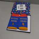 HAPPYPOP Food Socks for Men Women - Funny Burger Taco Gifts, Hot Dog Taco Socks