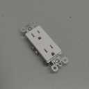 Legrand Radiant 885TRWCC21 15 Amp Decorator Duplex Outlet, White, 1 Count