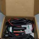 24V 25A LiFePO4 Battery Charger, IP67 Waterproof 29.2V Lithium Battery Charger, 0V Wake Up, 3-Color Indicator, Smart 25 AMP Lithium Charger for 25.6V LiFePO4 Batteries for Solar/RVs/Marine/Boat