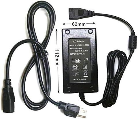 100-240V AC to 12V DC Power Supply with 4 Pin Molex (5A /5000mA)