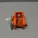 Door Lock Installation Kit, with 1 inch Hole Saw (2 inch Depth) & 2-1/8 inch Hole Saw (1.5 inch Depth) and Jig, for Drilling Wood and Metal Door, Installing Deadbolt and Knob, Orange