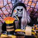 MIAHART 30 Pieces Halloween Thanksgiving Day Pumpkin Pen Bulk Cute Kawaii Black Writing Pens Ballpoint Pens for Office School Supply Student Creative Gift Decorations (Orange)