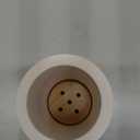 Matani Bamboo Toothbrush Holder Diatomite Tooth Brush Organizer - Storage Stand for Small Bathroom & Counter - Removable Base & Drain Holes, Water-Absorbent & Quick-Drying (Off White)