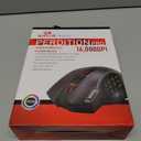 Redragon Wireless Gaming Mouse, MMO Gaming Mouse UP 16,000 DPI, 16 Macro Programmable Buttons, RGB Rechargeable with 12 Side Buttons, 70Hrs for PC Laptop MOBA FPS, M901P-KS