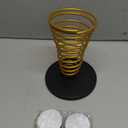 Jetec Christmas Tree Topper Holder Planar Holiday Universal Tree Topper Stabilizer with 10 Self Adhesive and Loop Fasteners for Christmas Halloween Seasonal Treetop Ornaments Fixing