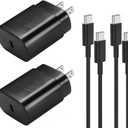 Samsung USB-C Super Fast Charging Wall Charger - 25W PD Charger Adapter with Type-C Cable(5ft) for Samsung Galaxy S25 S24 S23 S22 Ultra Plus S20 Note10