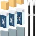 Mr. Pen- Art Eraser Set, 12Pcs, Pencil Eraser, Artist Eraser, Art Erasers, Drawing Erasers