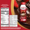 Premier Protein Shake INDULGENCE, Chocolate Covered Strawberry, 30g Protein, 170 Calories, 3g Sugar, 11.5 fl oz, 12 Pack (Packaging May Vary)