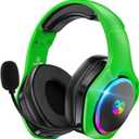 Tatybo Wireless Gaming Headsets for Ps5 Ps4 PC, 40H+ Hrs 2.4GHz WiFi Mode & Bluetooth 5.3 Wireless Headset