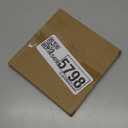 2-Pack Decorative Double Decorator Outlet Cover Plate, Durable Zinc Alloy Brushed Nickel Wall Plates for Electrical Outlets, Receptacle, GFCI Outlet, Dimmer Switch, 2-Gang