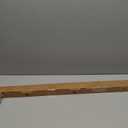 Ivilon Drapery Window Curtain Rod - End Cap Style Design 1 Inch Pole. 72 to 144 Inch Color Black