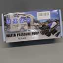 TDRRICH Water Pressure Booster Pump for House，110V RV Water Transfer 5.5GPM 30PSI-75PSI Self-priming Pump,Diaphragm Power Water Pumps for Boats Inline Garden Hose Lawn Camper Sprinkler Irrigation